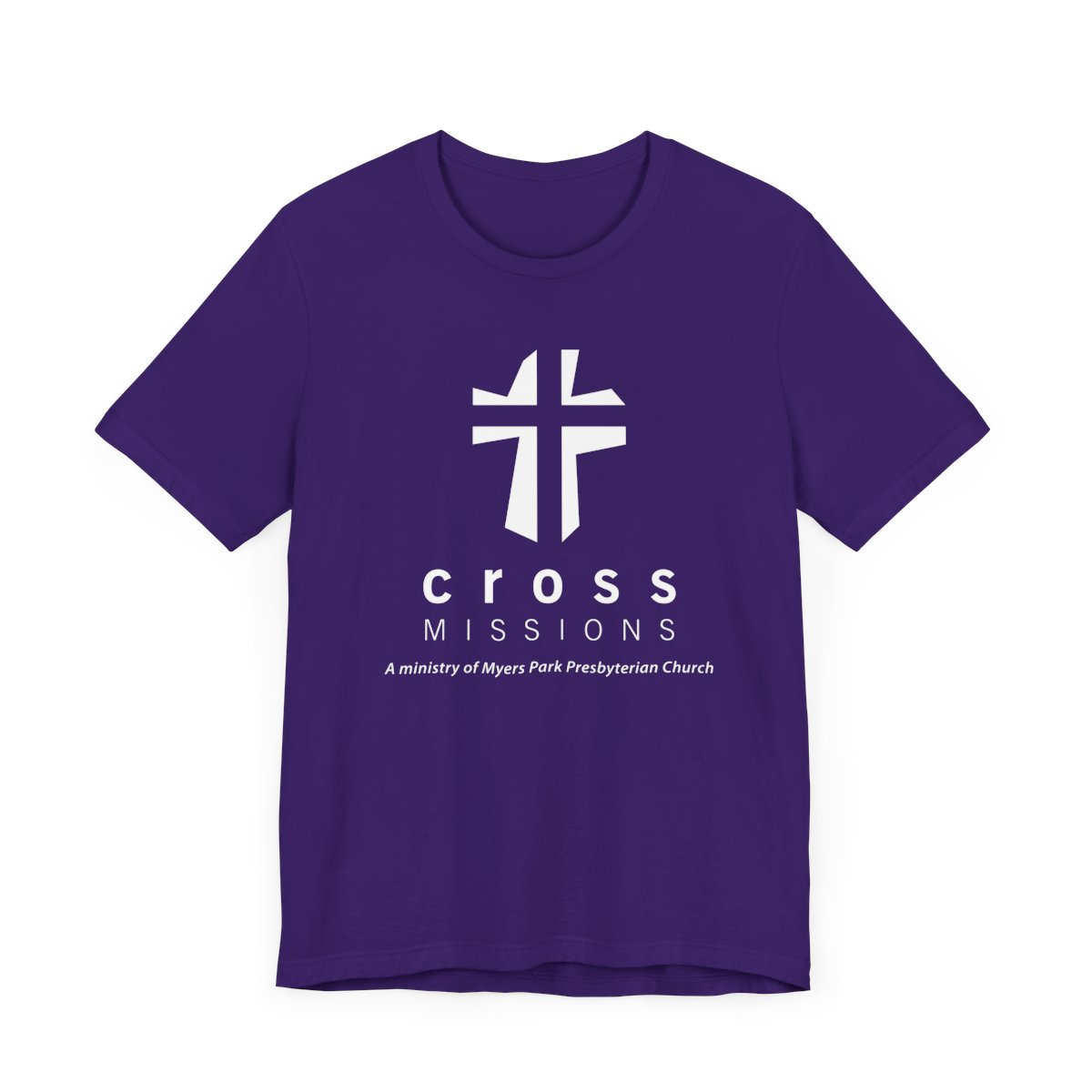 CROSS Shirt - Purple Logo T